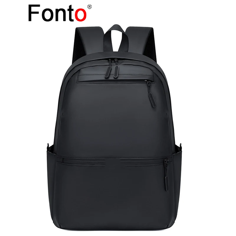 

Fonto New Schoolbag College Junior High Capacity Oxford Cloth Travel Computer Backpack