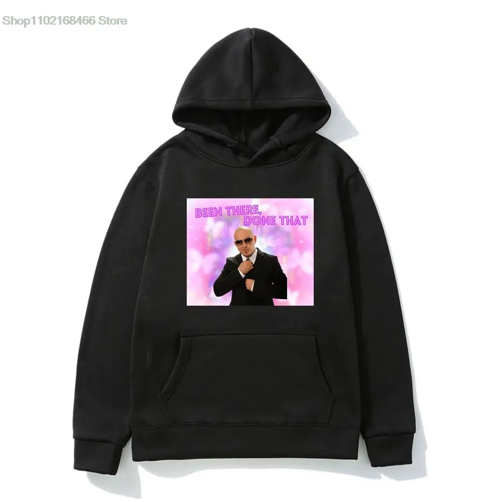 

Mr. Worldwide,been There,done That Print Sweatshirt Men Women College Couple Comfortable Hoodie Street Hip-hop Hooded Sweater