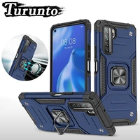 shockproof armor phone case for huawei p40 pro plus p30 lite p smart car holder with ring protection cover for nova6se enjoy10s