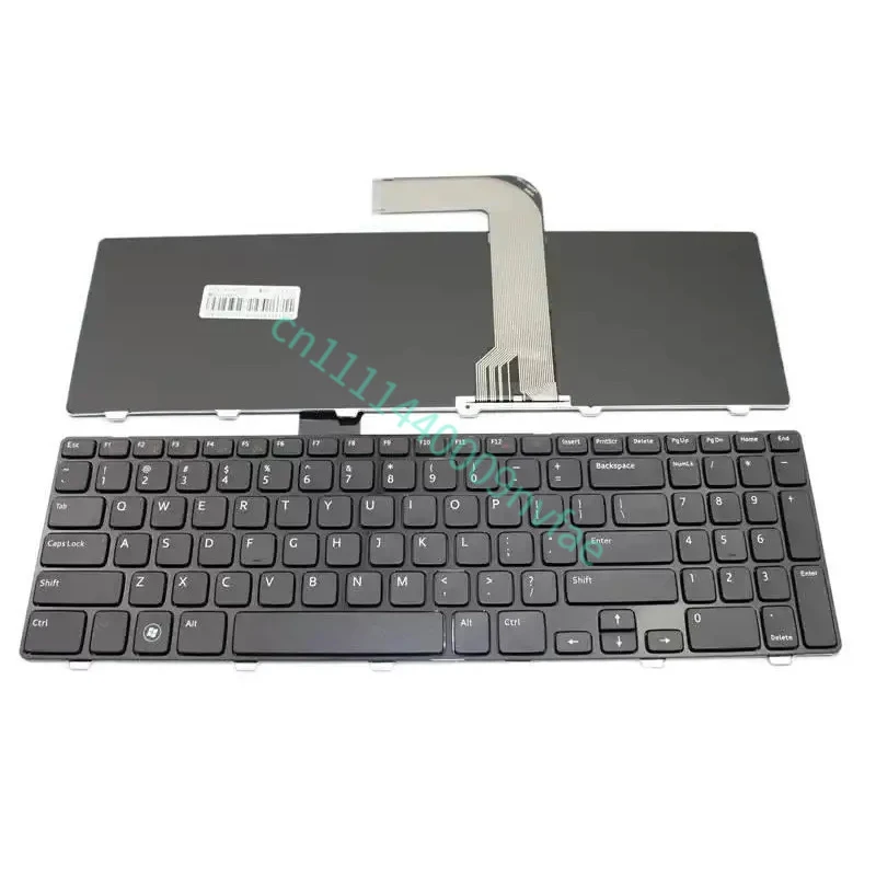 Фото Сменная клавиатура, совместимая с Dell Inspiron M5110 N5110 Series, черная, американская раскладка, 0.3 №1
