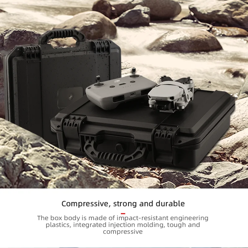 Waterproof Carrying Case for DJI MINI 2 Drone Large Capacity Bag Hardshell Storage Box for DJI MINI 2 Handbag Drone Accessories