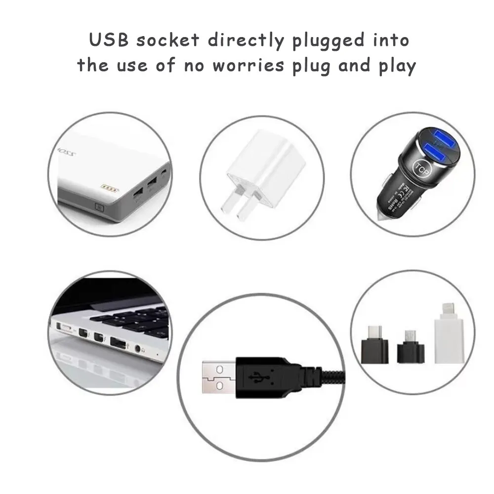 1 шт. автомобильная Беспроводная лампа с USB-портом