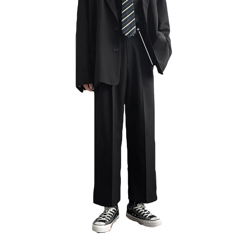 DK Униформа костюмные брюки мужские весенне-осенние модные брендовые свободные