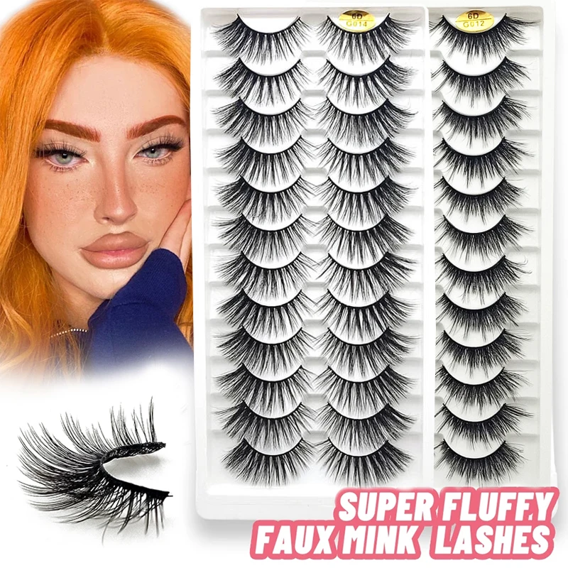 

3D Winged Eyelash False Eyelashes Wispy Long Lash Extension 12Pairs End Eye Elongated Eyelashs Dense Big Eyes Eye Makeup