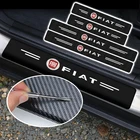 4 шт., наклейки на автомобильные двери из углеродного волокна