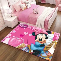 pink minnie mat bathroom child boy girl carpet playmat doormat anti slip bathroom carpet absorb water kitchen matrug