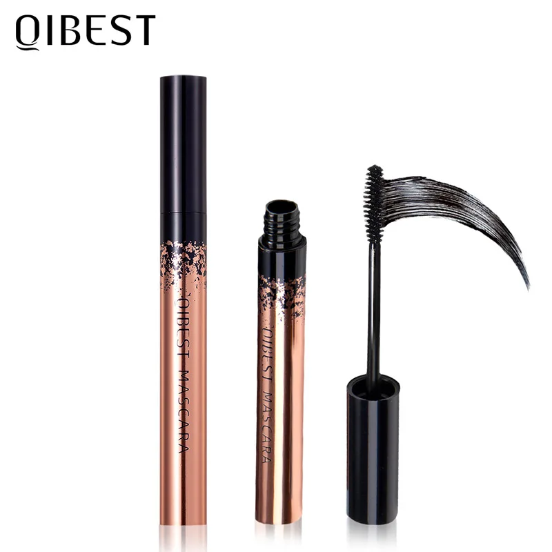 

2022 New QIBEST Mascara Natural Slender Curling Waterproof Anti-sweat Mascara Magic Thick And Long Without Blooming Wholesale