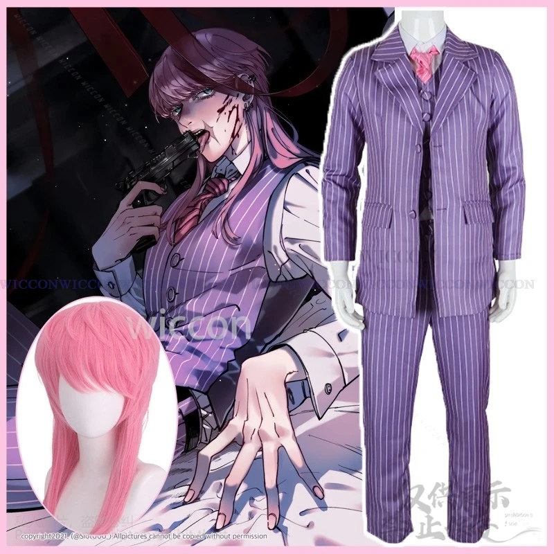 Аниме Токио Харучиё Санзу Косплей Костюм Жилет Для Мужчин Хэллоуин Парик Полный