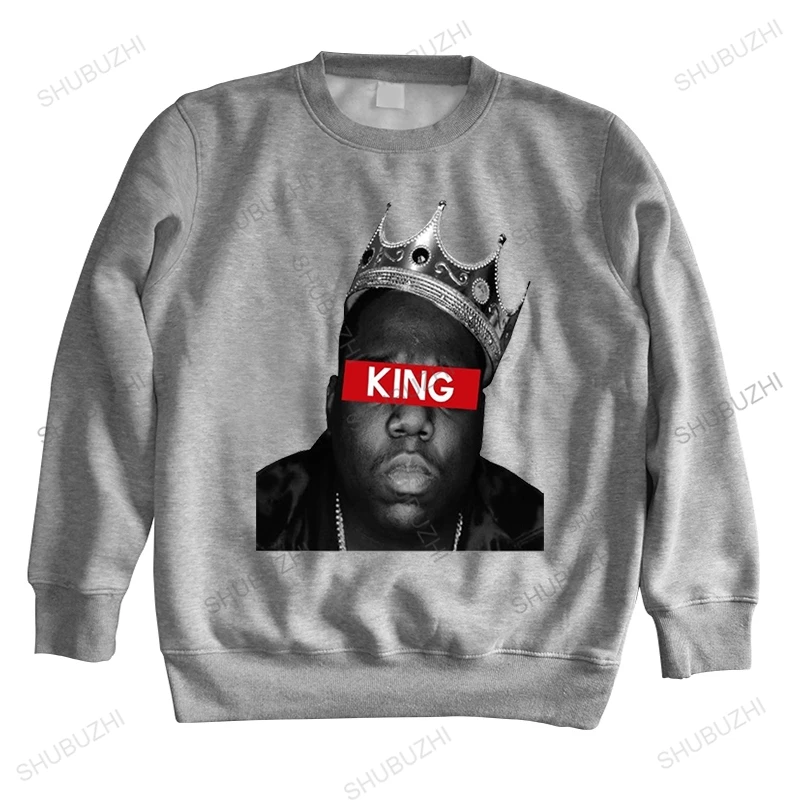 Новое поступление осенняя мужская Толстовка Biggie Smalls в стиле хип-хоп корона с