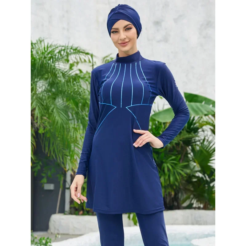 Мусульманские купальники скромный купальник женский купальный костюм хиджабы