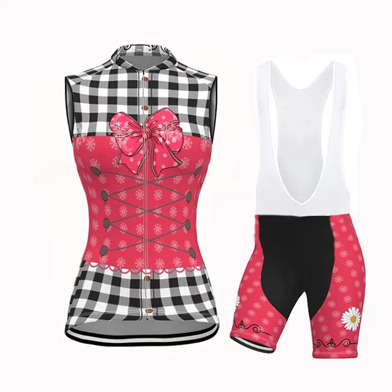 Розовый комплект велосипедного трикотажа женская велосипедная рубашка одежда