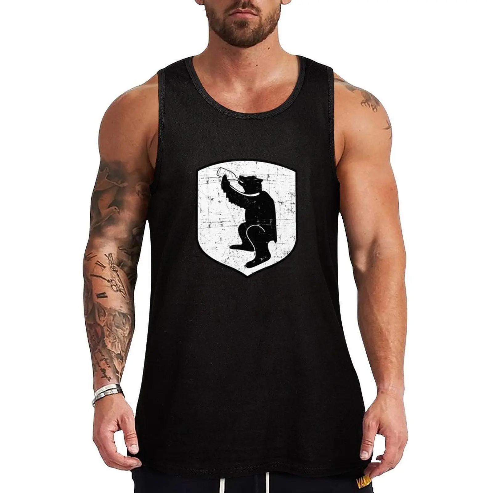 Kriegsmarine U-Boat U-489 - Milchkuh Майка в стиле гранж одежда для фитнеса мужчин футболка