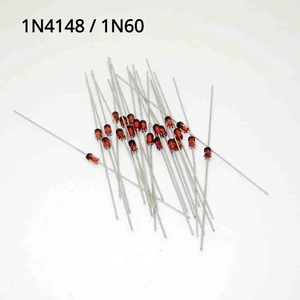 1N4148 IN4148 4148 DO-35 Axial Lead Switching Signal Diode 1N60 1N60P Schottky Germanium Diode TV Radio FM Detection