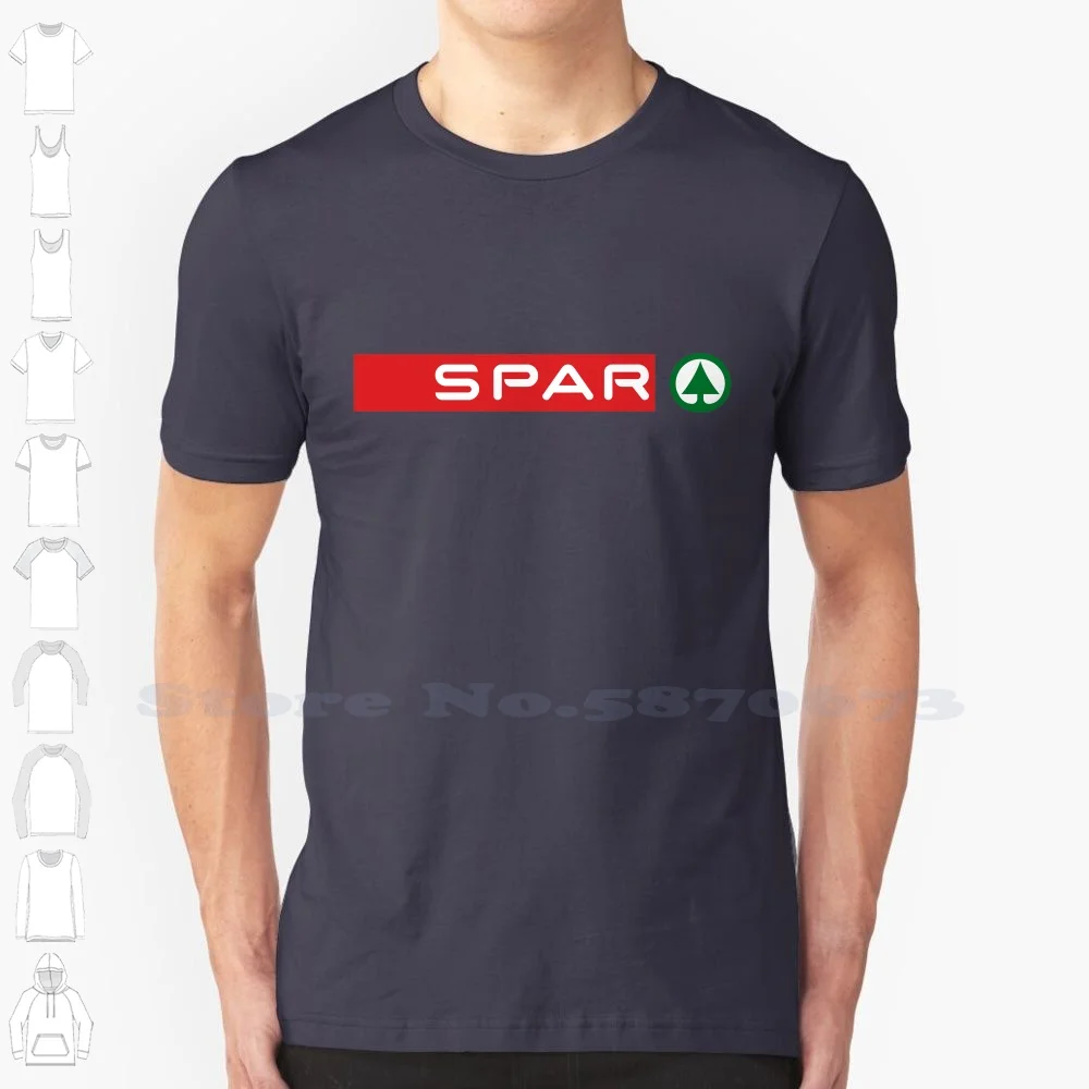 

SPAR Logo Brand Logo High-quality T Shirts 2023 Fashion T-shirt New Graphic Tee