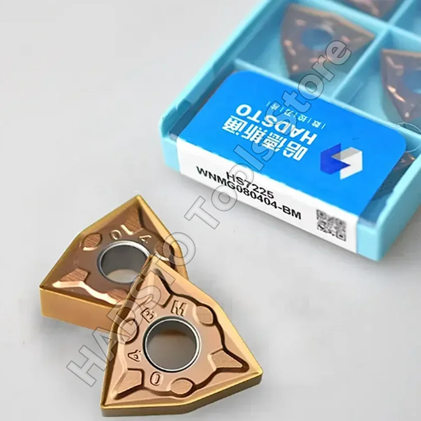 WNMG 080404 -BM HS7225/WNMG 080408 -BM HS7225/WNMG 080412 -BM HS7225 WNMG431 WNMG432 WNMG433 HADSTO Твердосплавные пластины с ЧПУ Токарная пластина