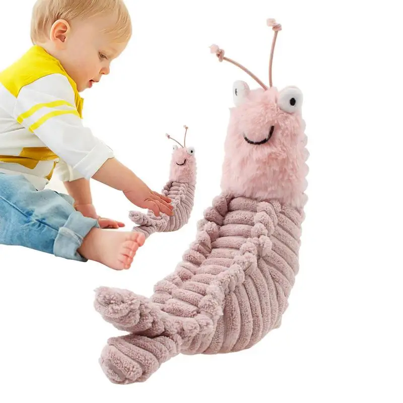 

22 см милые плюшевые игрушки, Шелдон, креветки, Мультяшные игрушки-креветки, мягкие игрушки в виде животных, детские игрушки, рождественский подарок