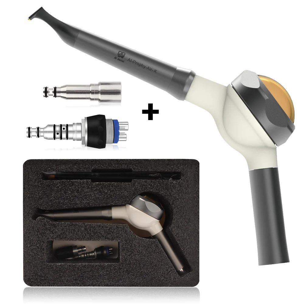 

Dental Intraoral air polishing system set AI-Prophy-Air -KCL4 holes type connector nozzle Air powered tooth polish tools kit
