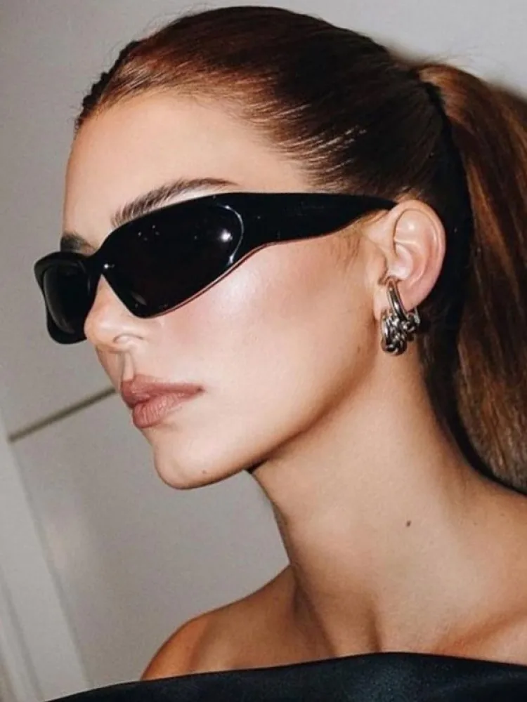 Sunglasses For Men Women Brand Design Mirror Sport Luxury Vintage Travel Small Rectangle Sun Glasses UV400 Driver Shades Oculos