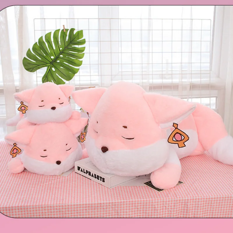 Игра Genshin Impact Косплей плюшевая кукла аниме Yae Miko домашний питомец розовая лиса