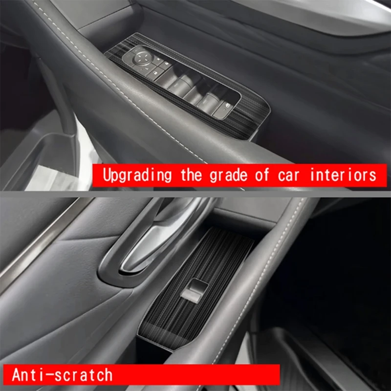 Для Toyota Alphard 40 Series 2023 + детали из нержавеющей стали подлокотник двери крышка