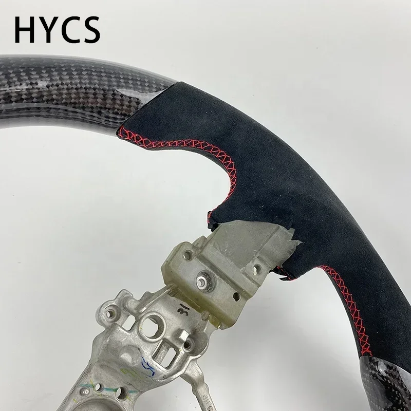 Модифицированный руль из настоящего углеродного волокна на заказ для руля Subaru