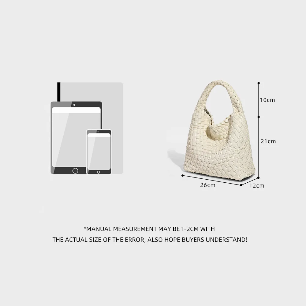 YANATARI 2023 designer woven bag Leather high-end fashion bucket Bag fashion shoulder handbag tote bag armpit bag for womens