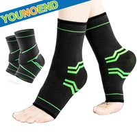 1pair ankle brace compression support sleeve for plantar fasciitis arch tendon support eases heel spurs sprained joint pain