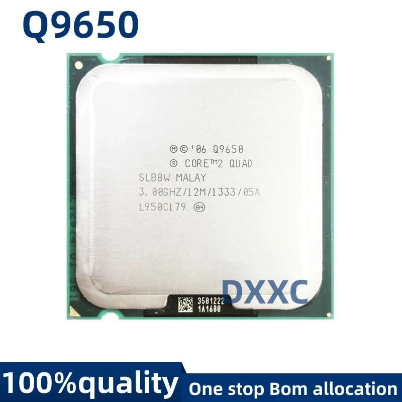 

For Core Q9650 SLB8W 3.0GHz 12MB 1333MHz Socket 775 CPU Processor