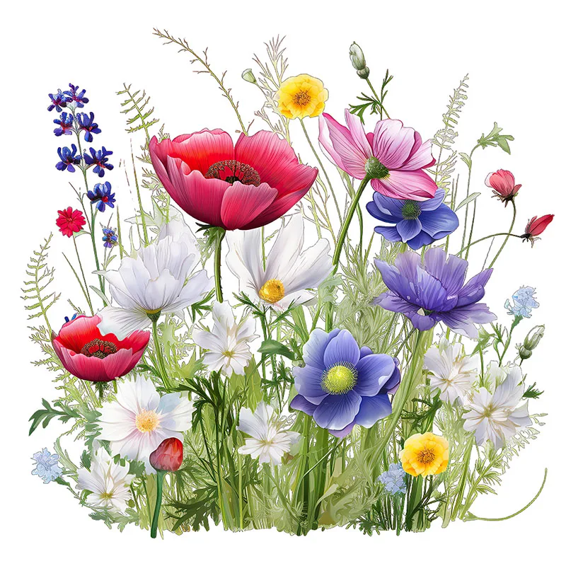 

Красивые наклейки с дикими цветами и бабочками, используемые для крышки унитаза, стены, двери, шкафа, окна, украшения автомобиля