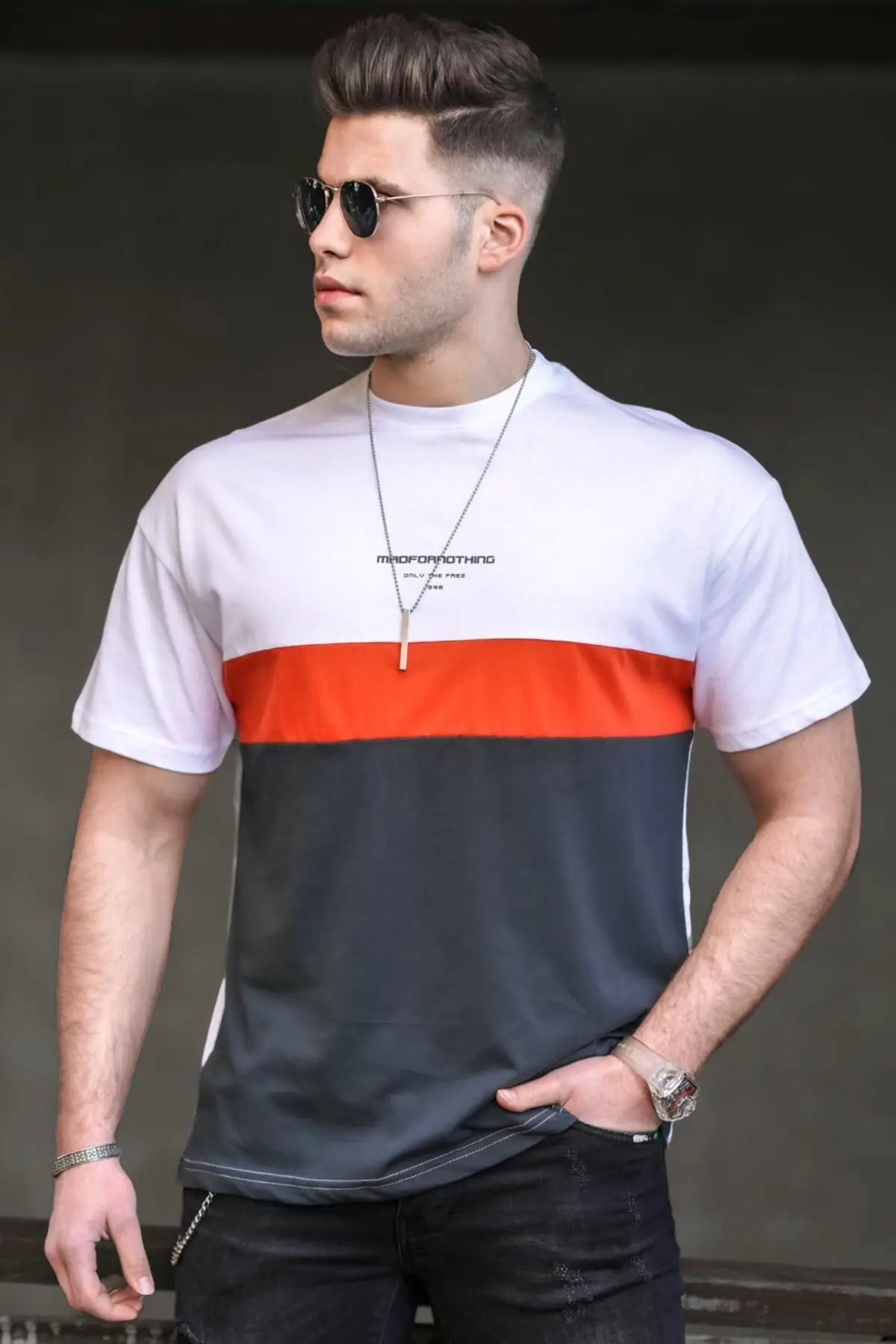 

White Shirts Men's T-Shirts Sport Stylish 2021