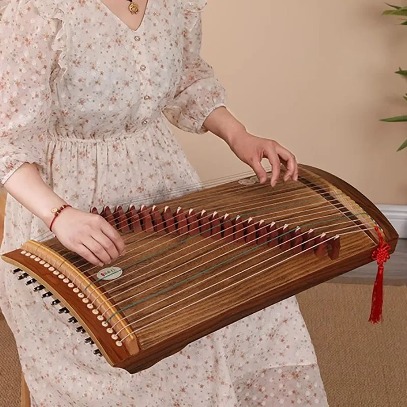 21 струна Guzheng портативный для детей начинающих Guqin Профессиональный традиционный