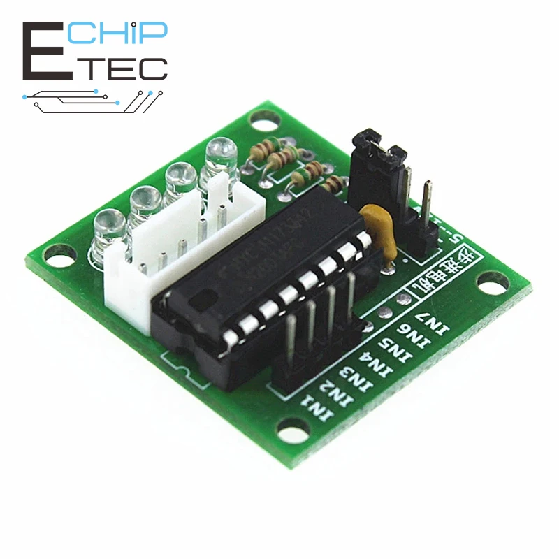 Free shipping Driver board Five-wire four-phase stepper motor driver board test board High-power stepper motor driver board