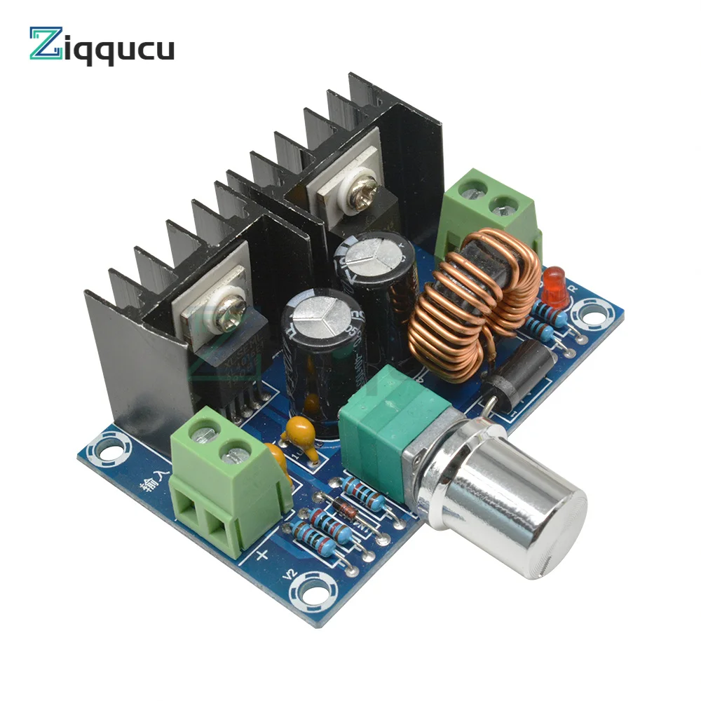 XL4016 PWM Регулируемый Φ 4 -40V до 1,25-36V 8A 200W понижающий преобразователь, модуль питания