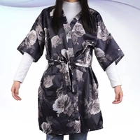hair cutting apron hair salon cape coveralls gowns salon client gown protection overalls capes waterproof hair salon smock