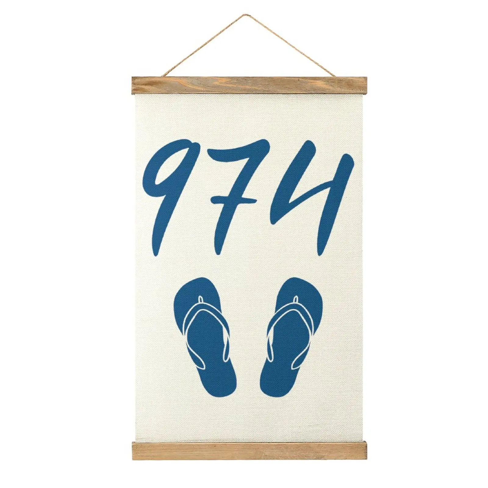 

Reunion Island 974 Reunion Island Gift Mural Living Room Craft Decoration Canvas Hanging Picture Cute Funny Novelty Style Decora