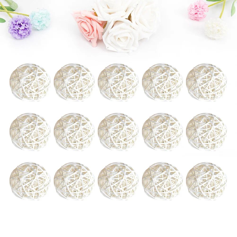 

Hanging Decorative Decorations Wicker Tree Filler Vine Rattan Bowl Ornaments Sphere Diy Wedding Decoration Pendants Bedroom Vase