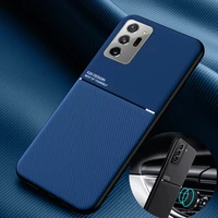 car magnetic leather phone case for samsung galaxy note20 ultra note10 s8 s9 plus s10 lite s10e note 8 9 shockproof bumper cover