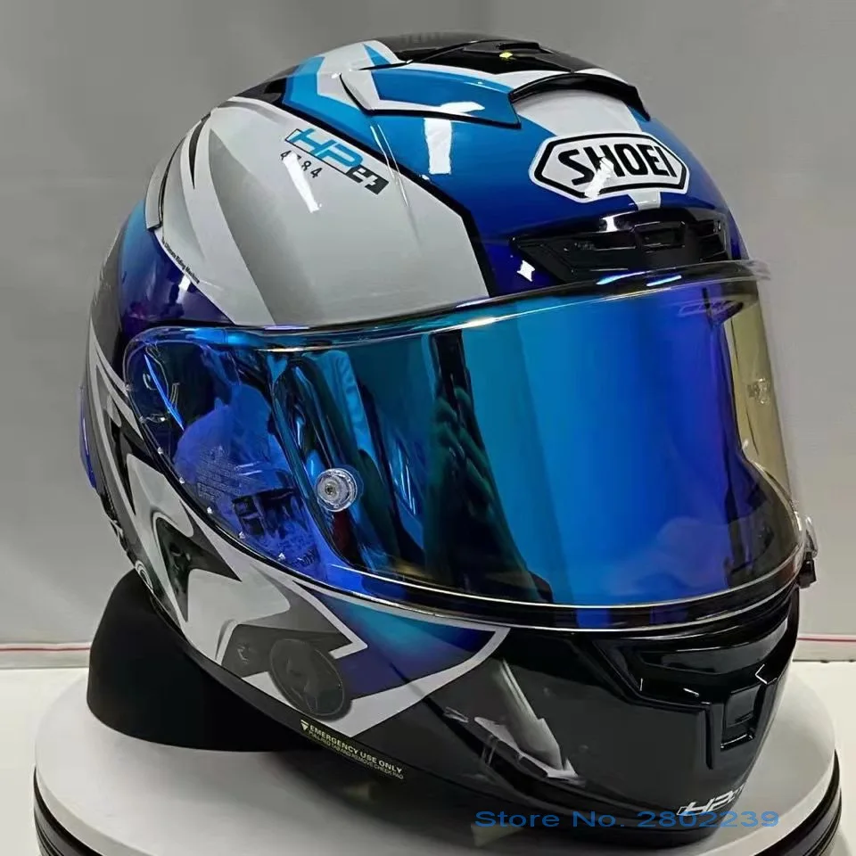 

Full Face Motorcycle helmet X14 Blue-HP4 helmet Motocross Racing Motobike Riding Helmet Casco De Motocicleta