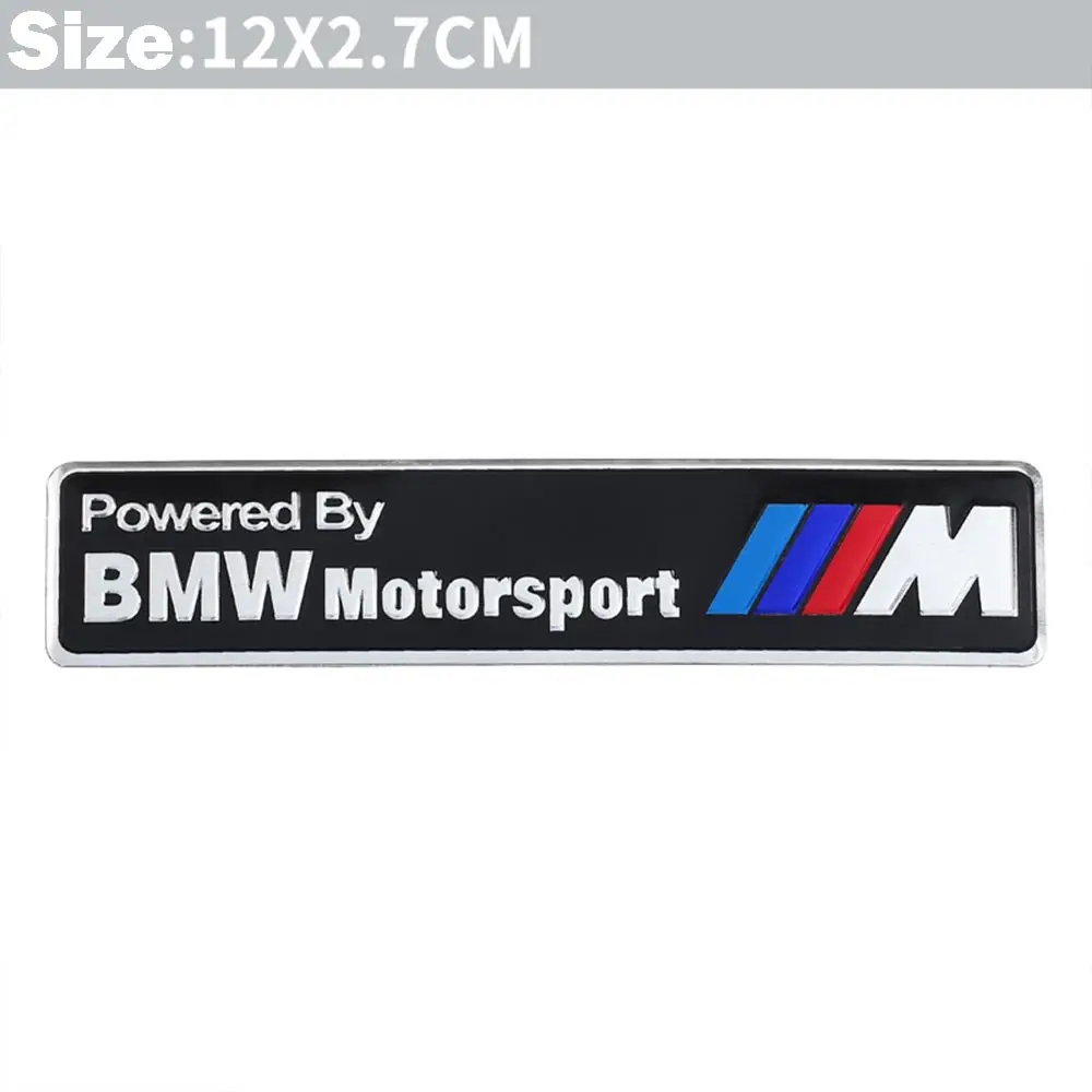 

Стайлинг автомобиля, эмблема из алюминиевого сплава, значок на крыло автомобиля, багажник, наклейки для BMW M E46 E90 E60 F30 F10 E39 E36 F20 G30 G20 E87 G11 G01