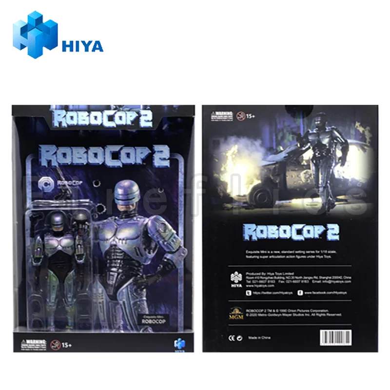 1/18 HIYA экшн-фигурка изысканная мини серия ROBOCOP 2 Robocop аниме Коллекционная модель