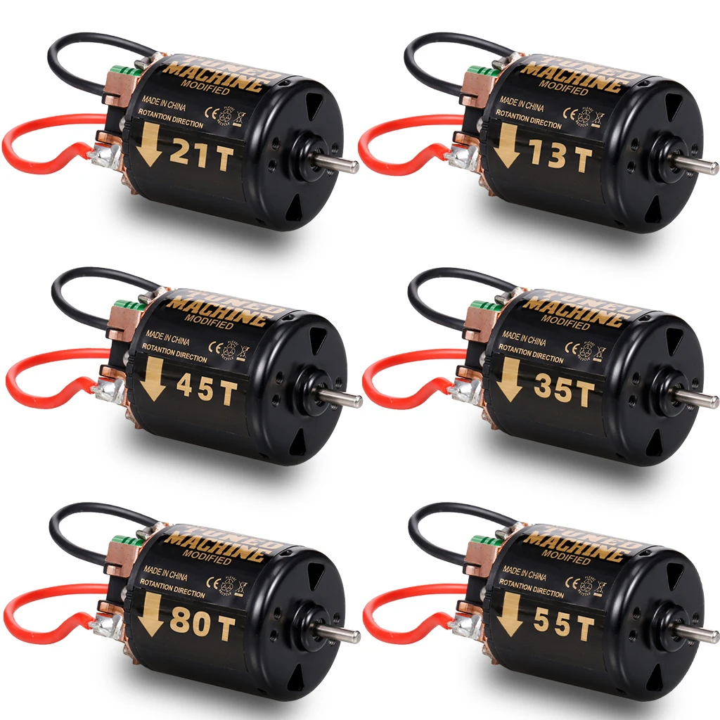 Матовый двигатель DSPOWER для 1/10 RC автомобиля гусеничный осевой SCX10 90046 Traxxas TRX4 Redcat Gen8
