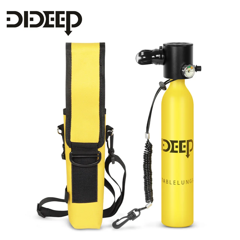 Фото Сумка для хранения кислородного баллона для подводного плавания Dideep 0.5L, легкий чехол для переноски аксессуаров для подводного дыхания. №3