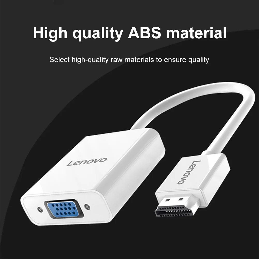 

1080P HDMI-совместимый адаптер VGA, 3,5 мм штекер, портативный кабель преобразователя видео для компьютера, ПК, ТВ