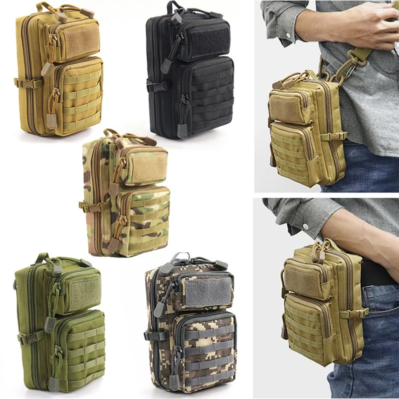 

Тактический кошелек Molle, кошелек, охотничьи сумки, многофункциональная Военная поясная походная сумка для телефона, сумка, походный поясной кошелек, забавная сумка