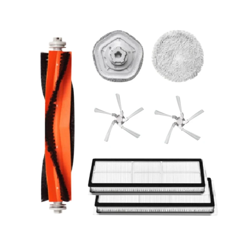 

7Pcs Detachable Main Side Brush Mop Cloth Hepa Filter For Xiaomi Dreame W10/W10 Pro Robot Vacuum Cleaner Accessories Kit