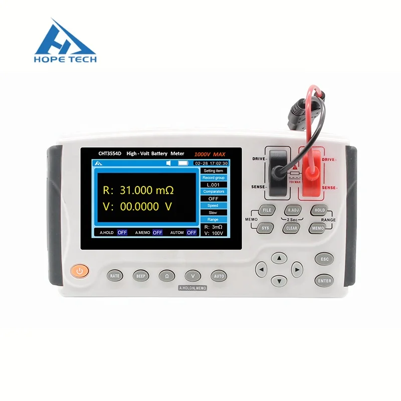 

CHT3554D E Bike Battery Analyzer Tester Car Battery Cell Tester