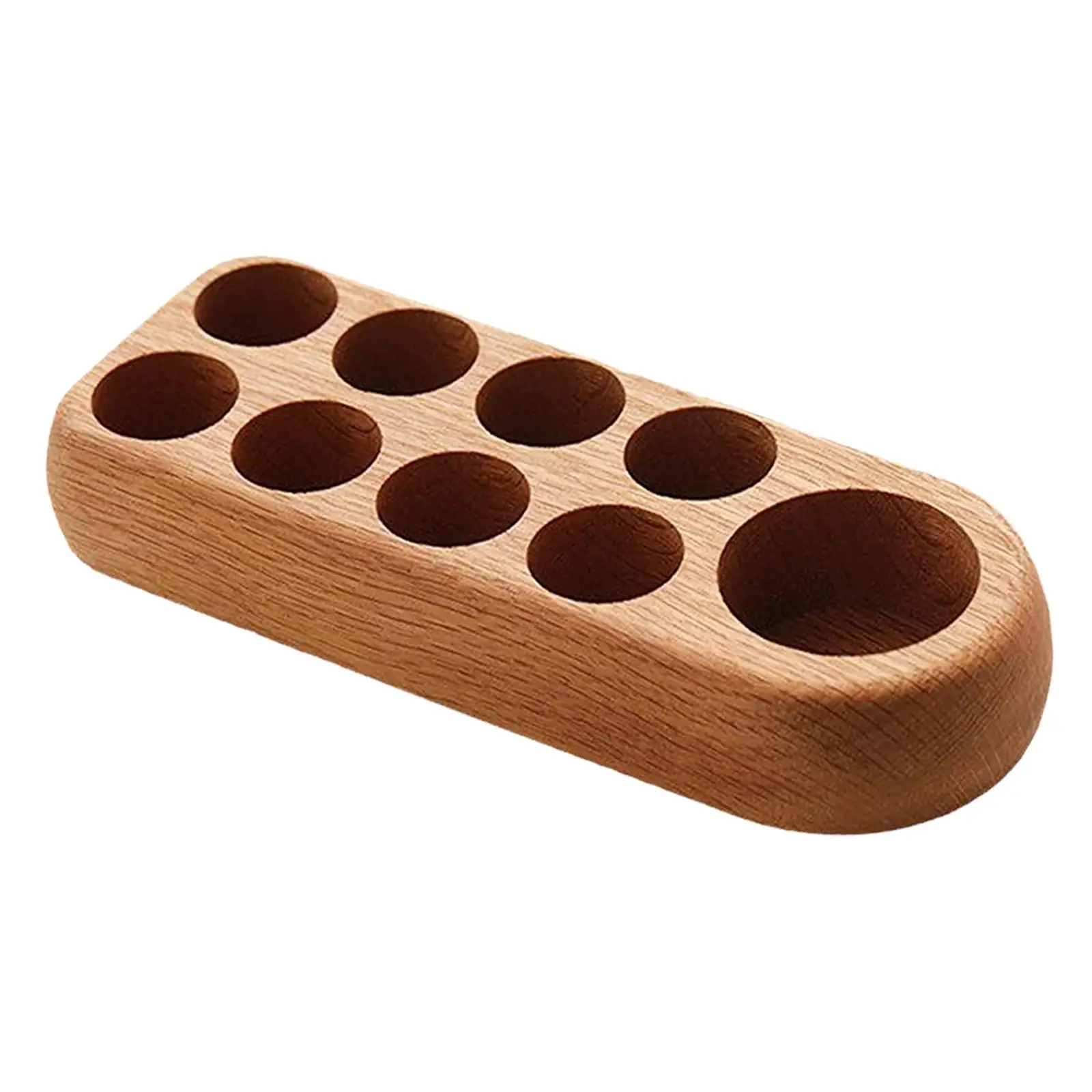 

Essential Oil Display Stand 5ml 10ml Perfume Bottles Rectangle 9 Holes Tray