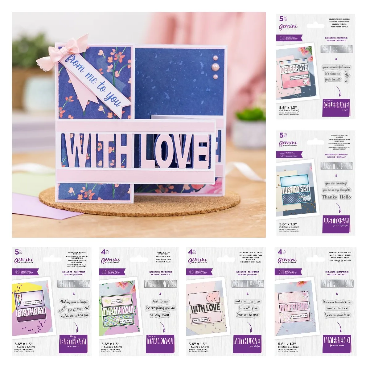 

2022 Celebrate Your Success Just to Say You Are Amazing Friend Best Birthday Thank You for Everything love Metal Cut Dies Stamps