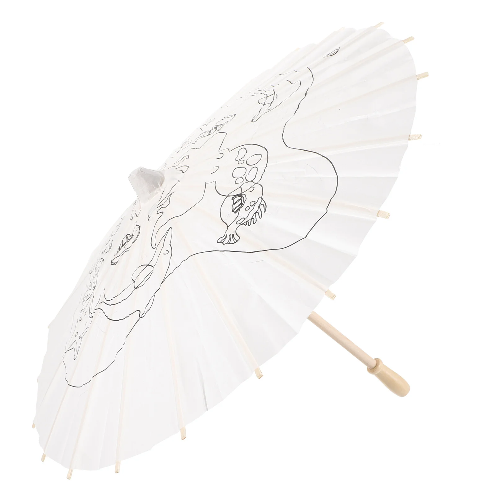 

Crafts DIY Decorative Umbrella Diy Crafts Paper Umbrellass Blank Props Handicraft Unique Miniture Decoration