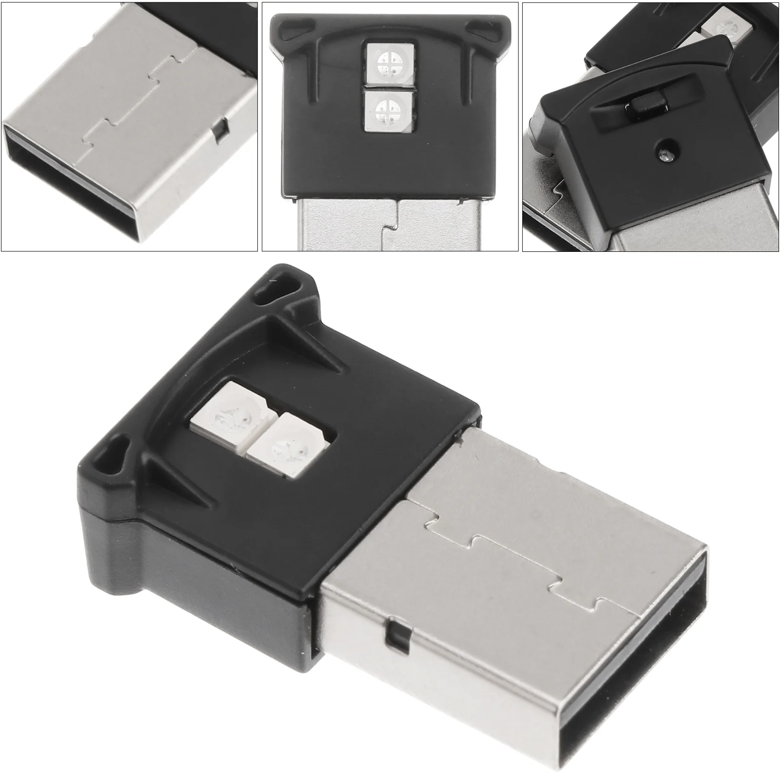

2 PCS USB Light Car Interior USB Lamp Dimming Mini USB Atmosphere Light